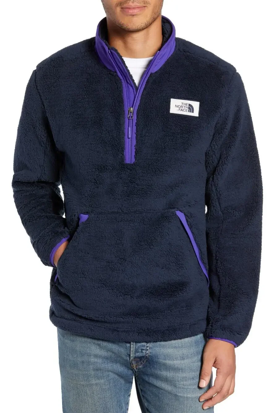Men’s North Face Campshire Sherpa 1/4 Zip Pullover Size XXL